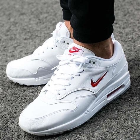 Nike Air Max 1 Premium SC Jewel White Red 